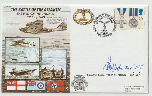 22/5/1993 Reino Unido GB FDC - SEGUNDA GUERRA MUNDIAL - La batalla del Atlántico El fin de los submarinos