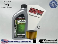 Cyclemax Full Synthetic Oil Change Kit fits 2004-2025 Kawasaki KLX110R