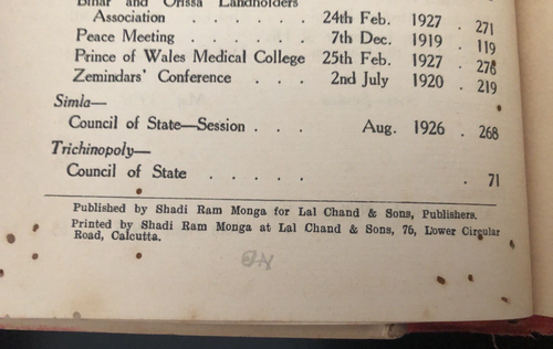 Speeches of Sir Rameshwar Singh Maharaja of Darbhanga Kameshwar Photos India VTG - Picture 20 of 20