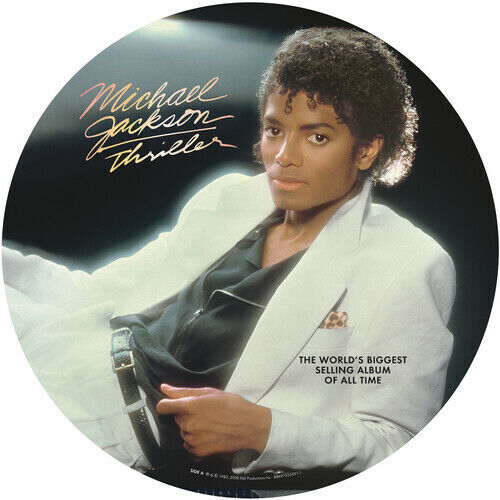 Michael Jackson ~ Thriller [Płyta ze zdjęciem] Nowy, zapieczętowany 331⁄3 Nagrywanie winylu LP - Zdjęcie 1 z 1