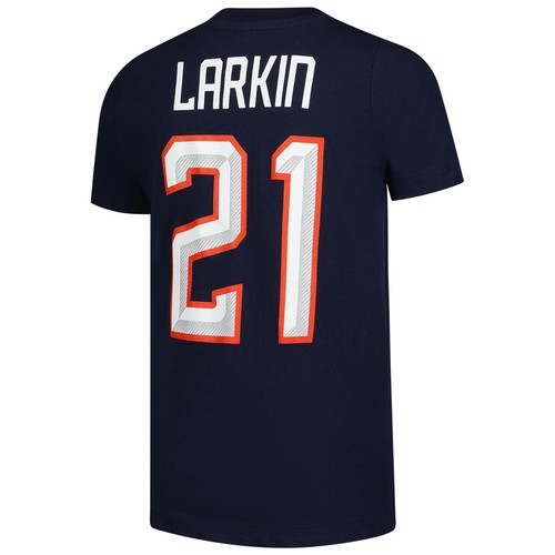 Youth Dylan Larkin Navy 2025 4 Nations Face-Off Player Name & Number T-Shirt - Picture 3 of 3