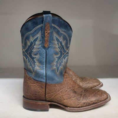 Cody James Mens Size 9 D Brown Leather Cowboy Western Boots Cody James Mens Brown Leather Soft Toe Pull On Western Boots  main image 4