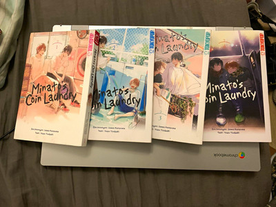 TOKYOPOP Minato's Coin Laundry Manga-Set Bände 1 4 Deutsch Taschenbuch