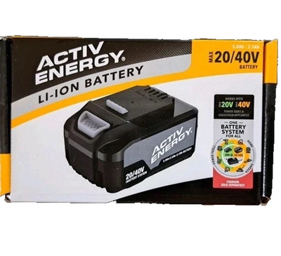 Activ Energy LI-ION 20V/40V 5Ah/2,5Ah Akku für Ferrex ALDI
