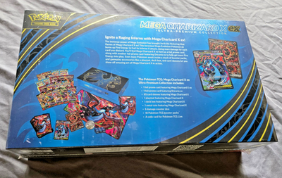 Pokemon TCG Mega Charizard X ex Ultra Premium Collection UPC - for
