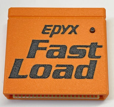 Commodore 64 Epyx Fast Load Clone Cart in Orange 3D printed case free ship