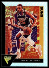 Mikal Bridges 2020-21 Panini Flux #142 Suns Insert ? SEE SCAN! FREE SHIPPING