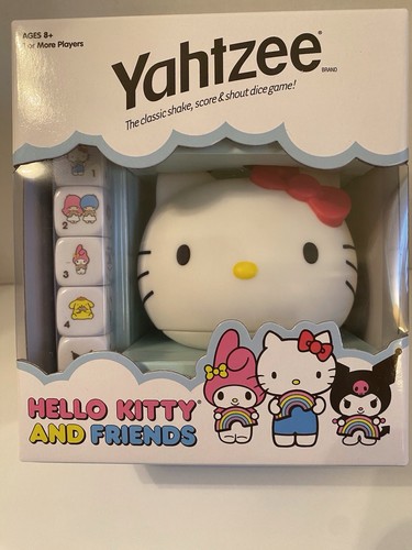 Hello Kitty and Friends Yahtzee Dice Game: Sanrio 2022: New, Unopened - Picture 2 of 9