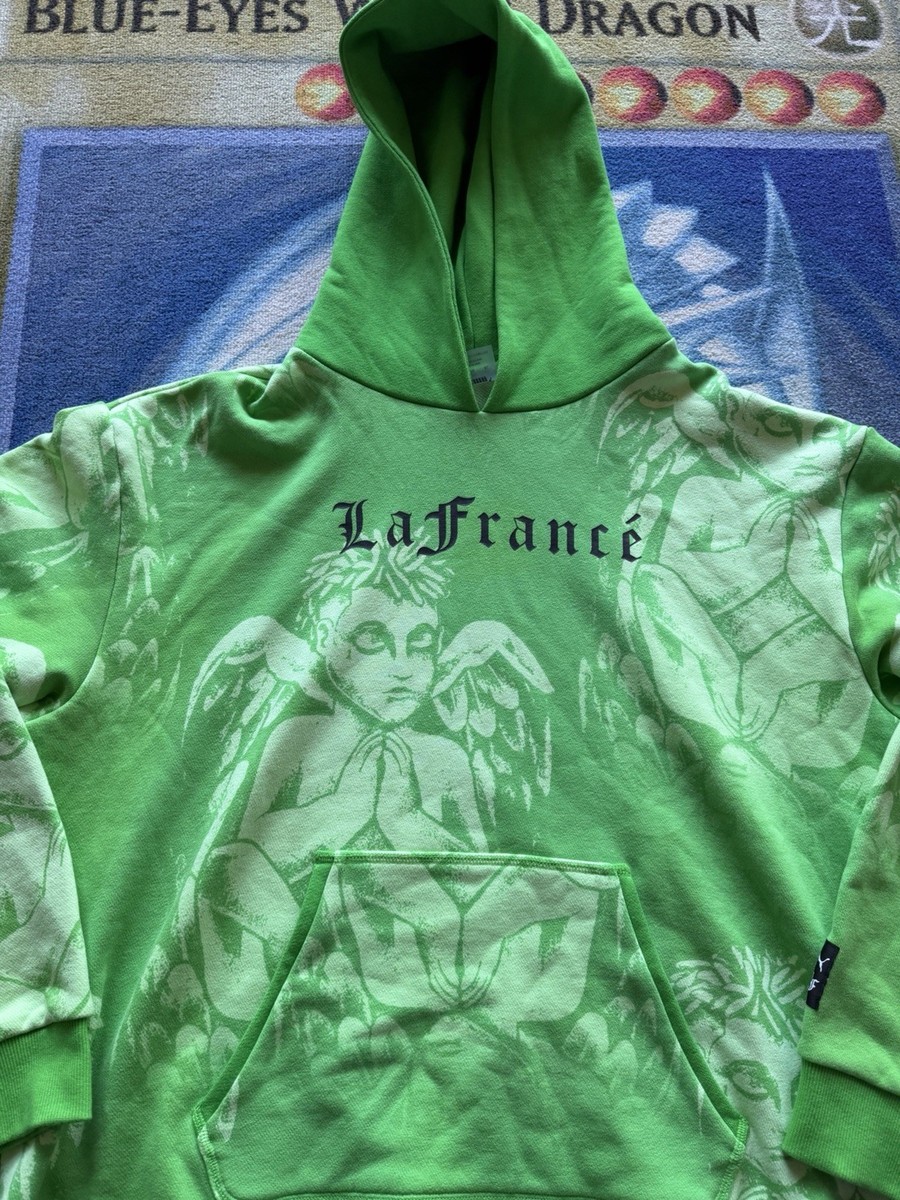 Puma LaFrance Green Angel LaMelo Ball All Over Print Hoodie Men's