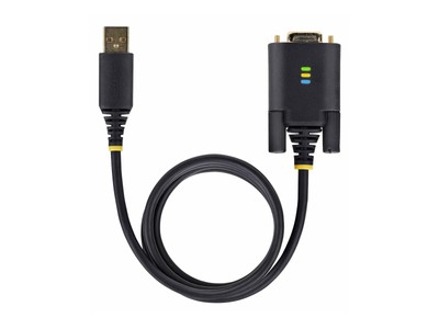 StarTech 6.6ft/2m USB to Null Modem Serial Adapter Cable (1p6ffcnusbserial)