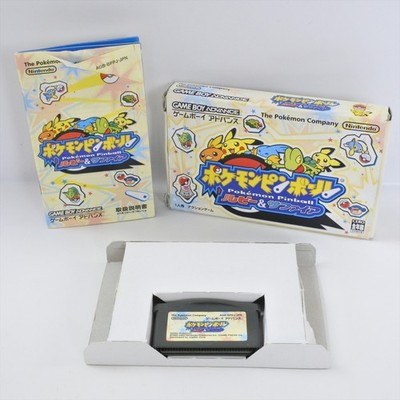 POKEMON FLIPPER Rubin Saphir Gameboy Advance Nintendo d631 gba