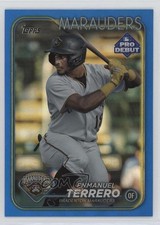 2024 Topps Pro Debut Blue Foil 91/150 Enmanuel Terrero #PD-12 bc8