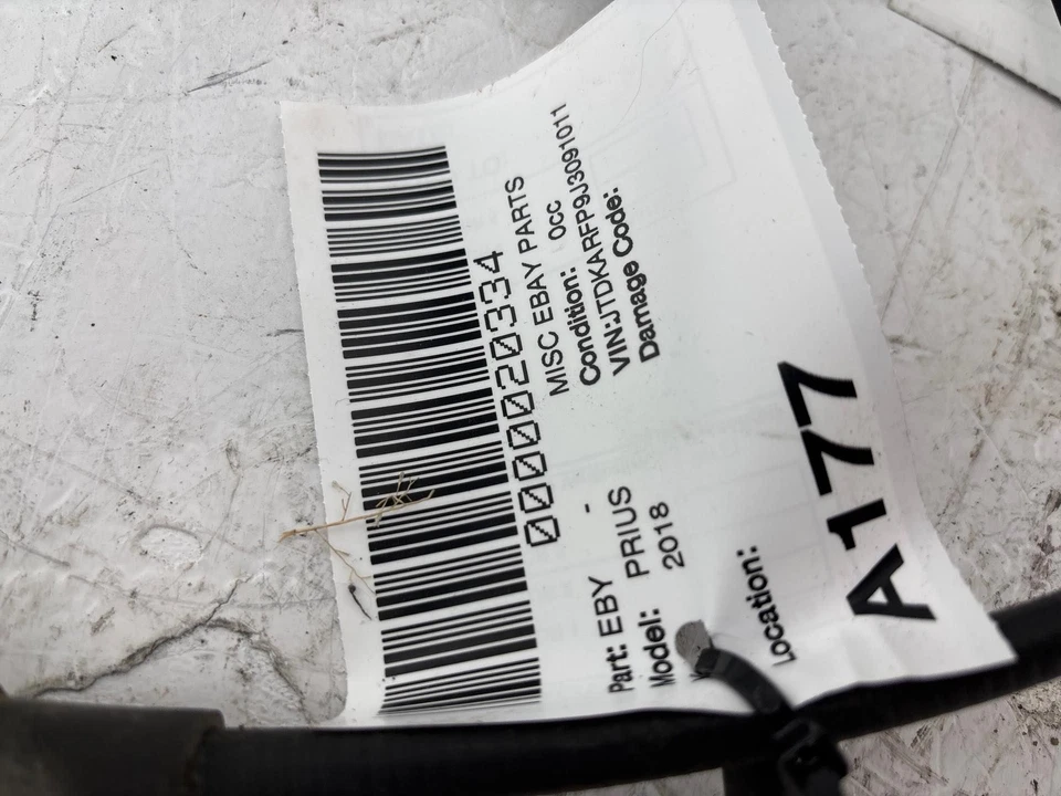 2016-2022 丰田普锐斯 Prime 右后乘客侧盘式制动卡钳 原始设备制造商 — 第 4/4 张图片