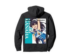 Idolmaster Platinum Stars Hibiki Ganaha Back Print Hoodie