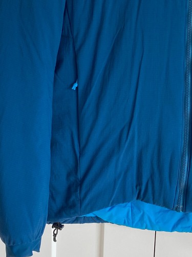 ARC'TERYX Atom AR Insulated Hoody Men's Nylon Jacket Sz S- Blue #14648 - Picture 3 of 13