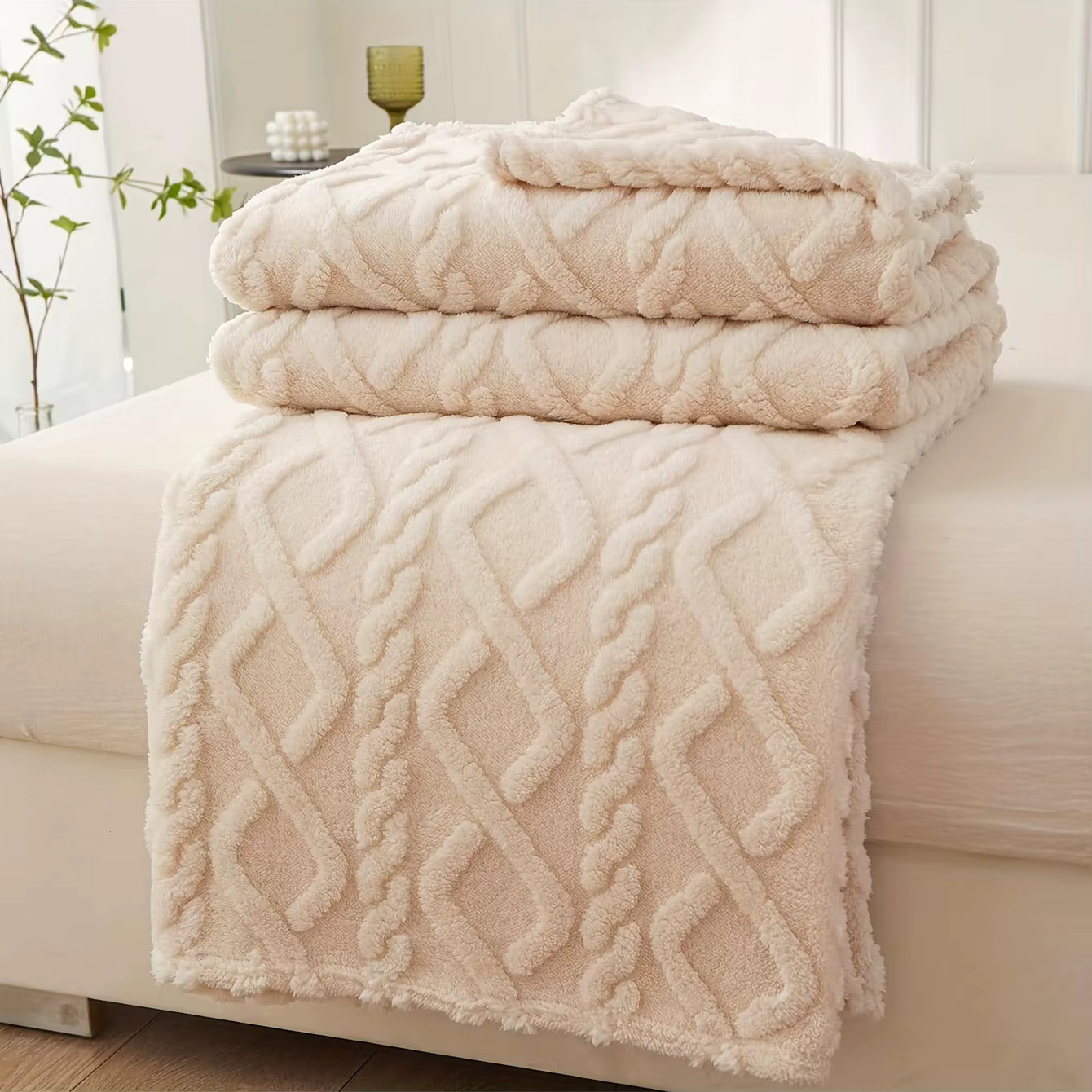 Coperta in pile corallo, 1 pezzo, soffice, per lettino neonato, 120x80 cm