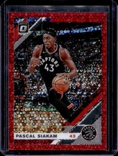 2019-20 Panini Donruss Optic Pascal Siakam Fast Break Red #/85 Raptors