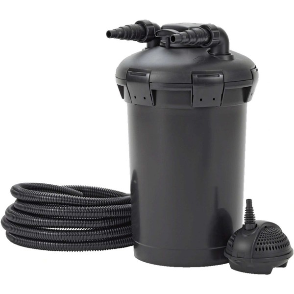 Pontec Set Druckfilter Mit Uvc Pondopress 15000 Teich ZubehöR-image