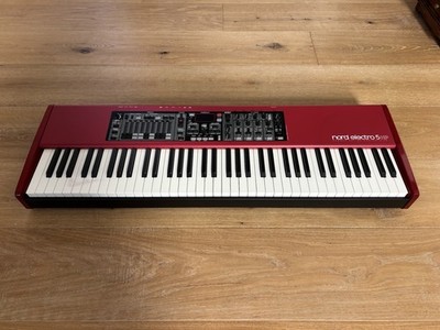 Nord Electro 5 HP 73 Weighted Hammer Action Keyboard With Dust Cover And Cords