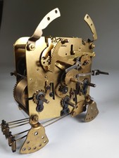 Gufa Vintage Westminster Chiming Mantel Clock Movement For Parts Repair