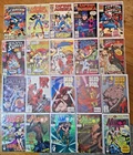 Marvel Comic Book Lot Of 20 Vintage 80s 90s Captain America Deadpool Namor Keys