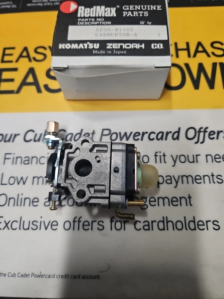 Carburador Redmax 5500-81002 Walbro 81c 101 Foto 2 de 4
