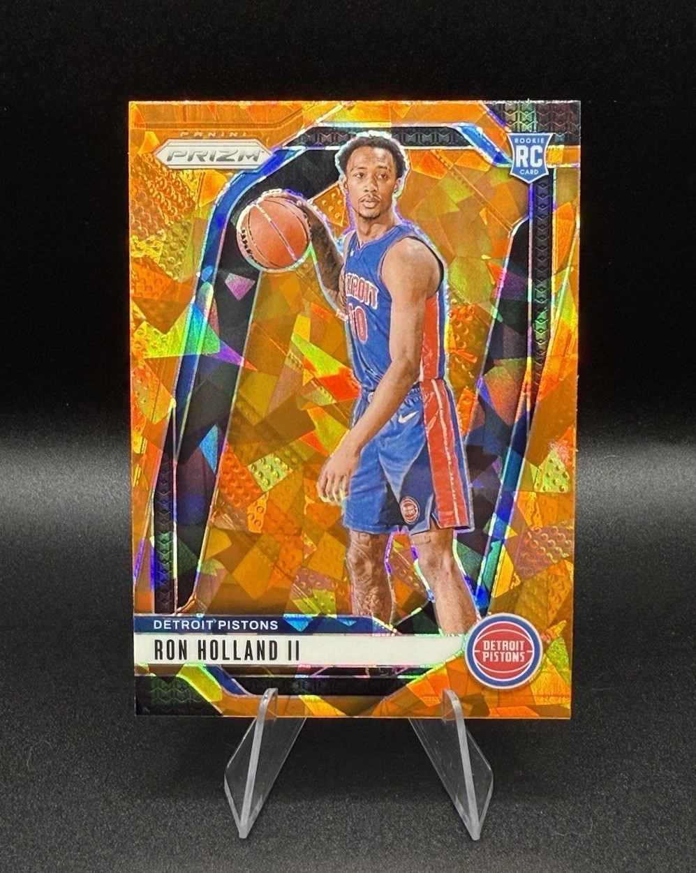2024-2025 Panini Prizm- Ron Holland II Orange Ice Prizm #269 (RC)
