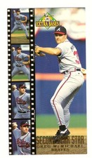 1994 Fleer Extra Bases Second Year Stars - ATLANTA BRAVES