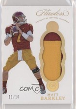 2017 Panini Flawless Collegiate Patch Gold 1/10 Matt Barkley #P-MB Patch 6fs