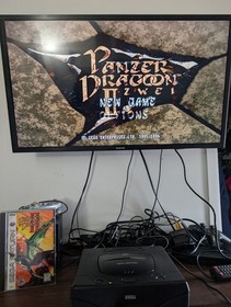 SEGA Panzer Dragoon II Zwei Shooter Sega Saturn Exclusive *TESTED*