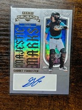 2025 Panini Crusade Garret Forrester Majestic Marks Silver Auto Miami 58/99 SP