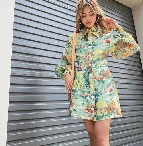 Vestido Alice McCall Nuevo con Etiquetas Talla AU 8/US 4 Strange Dreams Mezcla de Seda RARO Foto 2 de 4