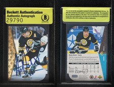 BAS 1994-95 SP Die-Cut Adam Oates #8 Authentic Auto HOF