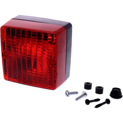 Feu Arrière Antibrouillard Pour Oldtimer - Chrome - Réf K8422 M1376A/RN
