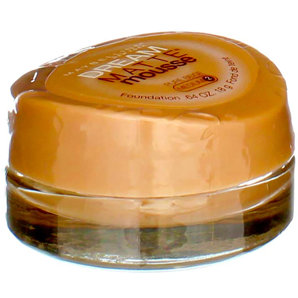 3 Pack Maybelline Dream Matte Mousse Foundation, Pure Beige Medium 2, 0.5 fl oz - Image 2 of 4