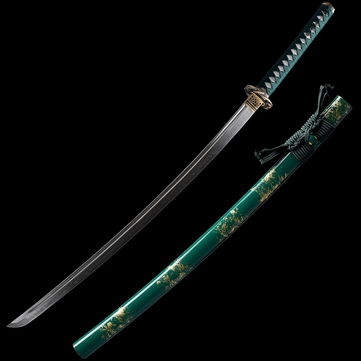 武士绿色收藏日本刀剑、军刀| eBay