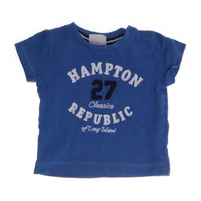 Hampton Republic, T-shirt, Größe: 62, Blau, Baumwolle, Print, Jungen #eRM