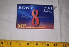 SONY Camcorder 8 MM Video Cassette Tape 120 MP P6-120