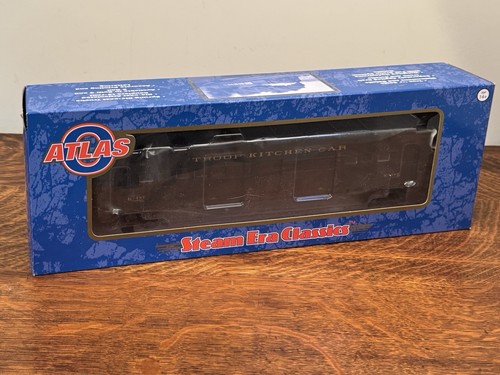 Coche de cocina Atlas escala O Steam Era Classics US Army Troop 3 rieles 3007705-7 K487 | Condition: New