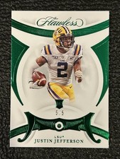 2020 Panini Flawless Collegiate Football Trading Cards for