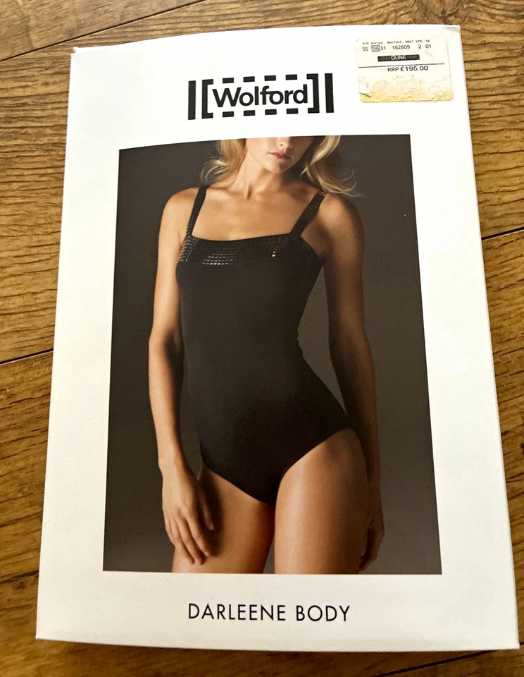 Brand new in box ladies Wolford darleene body suit black size medium  - Image 1 of 2
