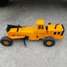 VINTAGE 1970S MIGHTY TONKA STEEL PRESSED ROAD GRADER TOY 54726