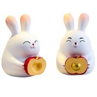 Animal Ornaments Rabbit Sculpture Resin Bunny Figure Figurine Home Decor