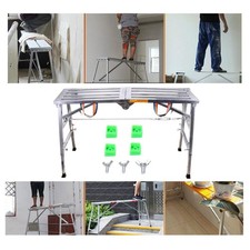 Scaffolding Platform Work Platform Steel Sturdy with Bolts 441 Pounds Load
