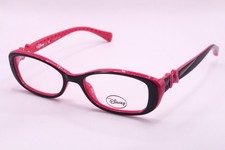 NEW DISNEY 3E 4005 2009 BLACK HOT PINK AUTHENTIC DESIGNER EYEGLASSES 48-15