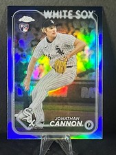 2024 Topps Chrome Update Refractor USC12 Jonathan Cannon RC White Sox