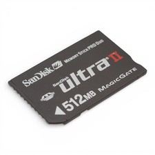 Sandisk Memory Stick Pro Duo Ultra II Magicgate Memory Card 512MB
