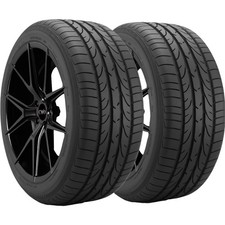 (QTY 2) 245/35ZR19 Bridgestone Potenza RE050 89Y SL Black Wall Tires