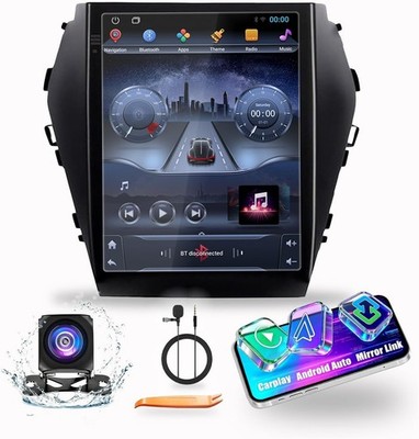 64G CARPLAY CAR RADIO GPS STEREO NAVI FOR HYUNDAI SANTA FE SPORT IX45 2013-2017