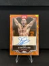 Sean Strickland 2025 Topps Chrome Sapphire UFC Autograph Orange Refractor /25